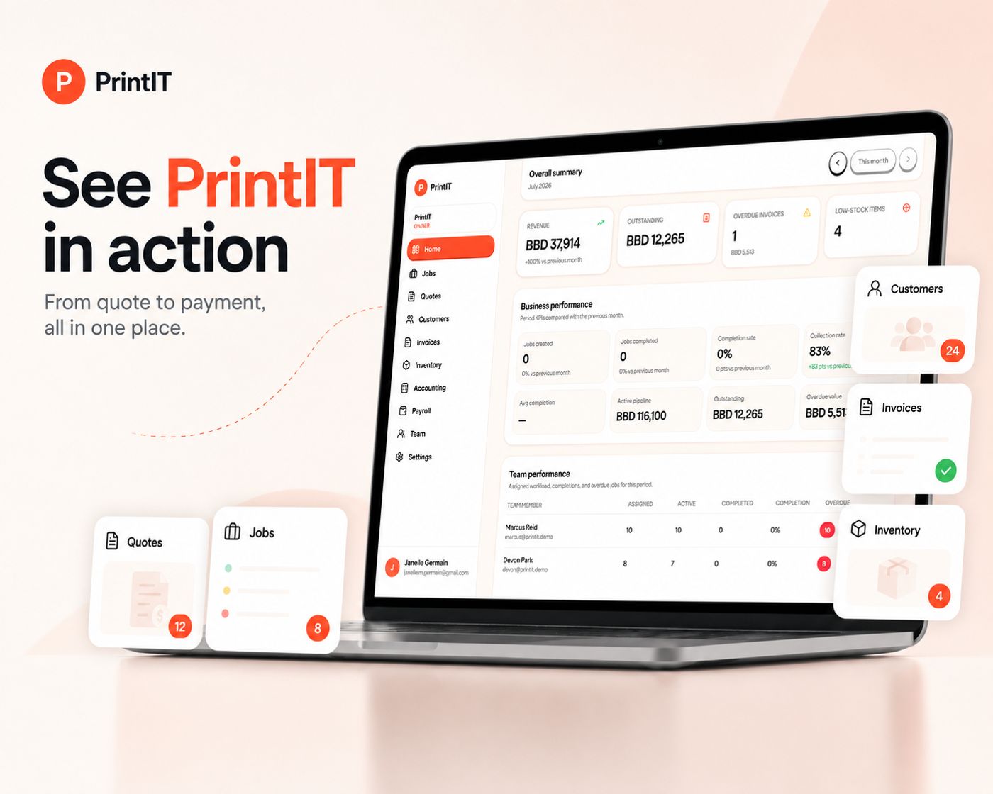 PrintIt product screenshot