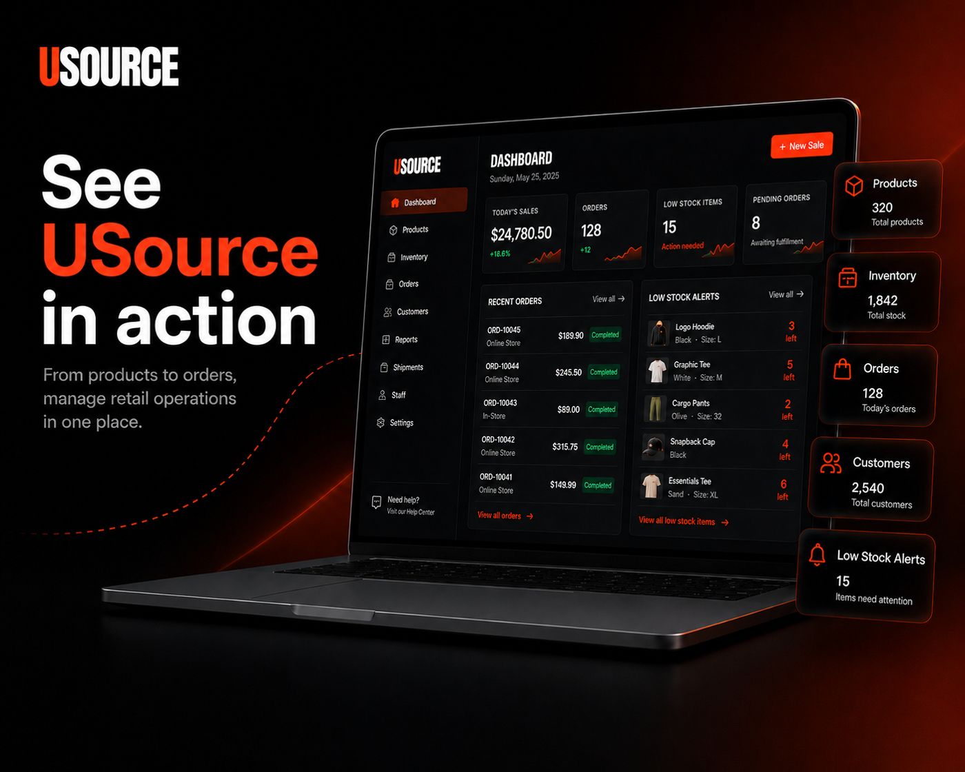 U-Source product screenshot